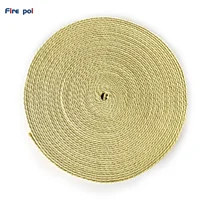 Fire flowing art prop wick Width 50 mm thickness 3mm Kevlar flat 100% Kevlar wicking  PuR Flat Wicking 2