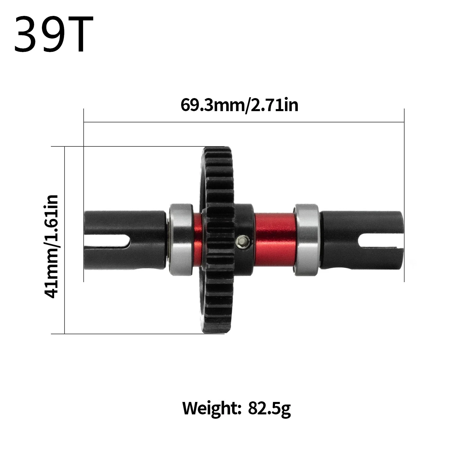 Durable Steel Gear Diff Set - Enhanced Performance Upgrade