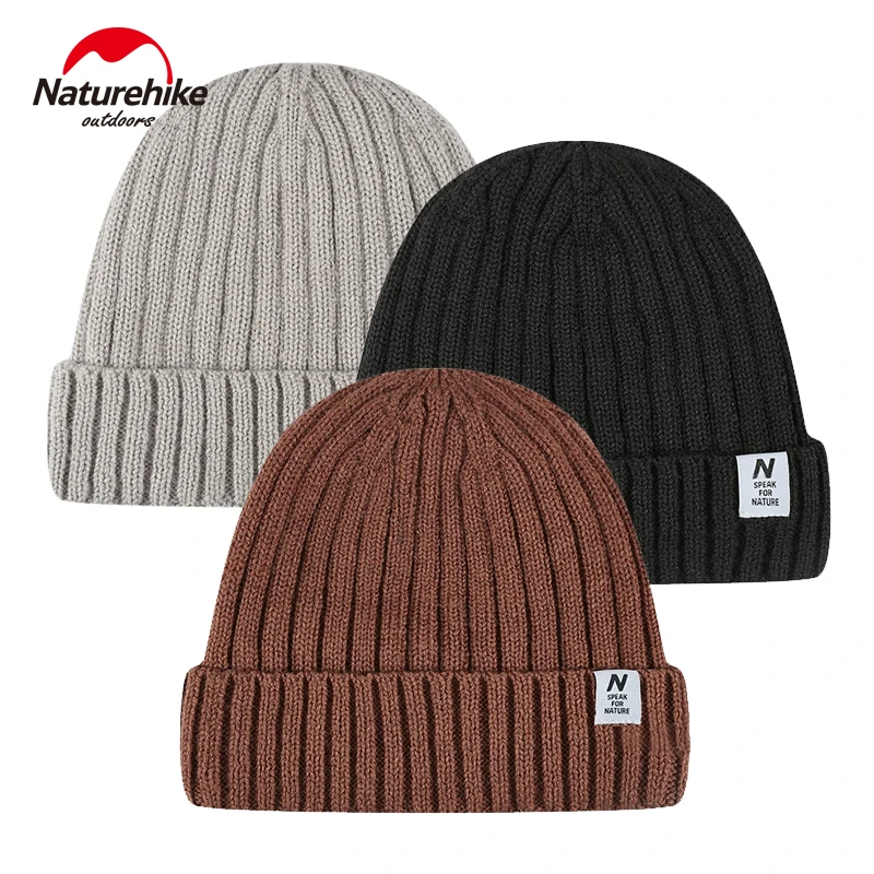 

Naturehike Winter Knit Hat Double Layer Beanie Wool Polar Fleece Cap for Men Women Outdoor Camping Hiking Skiing Thermal Supply