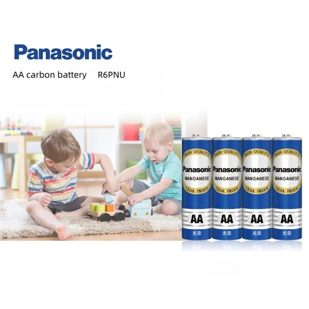 12pcs 1.5v AA Panasonic High-Capacity Disposable Carbon Batteries, Suitable for Toys, Remote Controls, Wireless Mice, Etc - 3