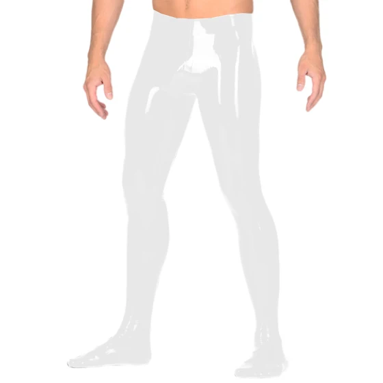 Metallic Shiny Wetlook Latex Pants for Men, PVC Leggings, Novelty Use Costume, New Fashion, Size S-7XL