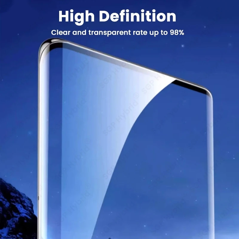 Premium 9D Curved Tempered Glass Screen Protector - 3-Pack