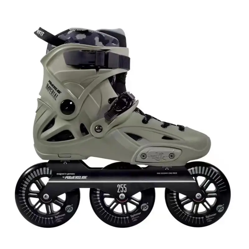 100% Original Powerslide Imperial 3*110mm Speed Inline Skates Street Adult Roller Skating Shoes Free Skating Patines Adulto