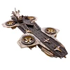 3D Wooden Puzzle Helicarrier Model Kits DIY Laser Cutting Wood Jigsaw Kids Educational Toys For Children Boys Gift 4