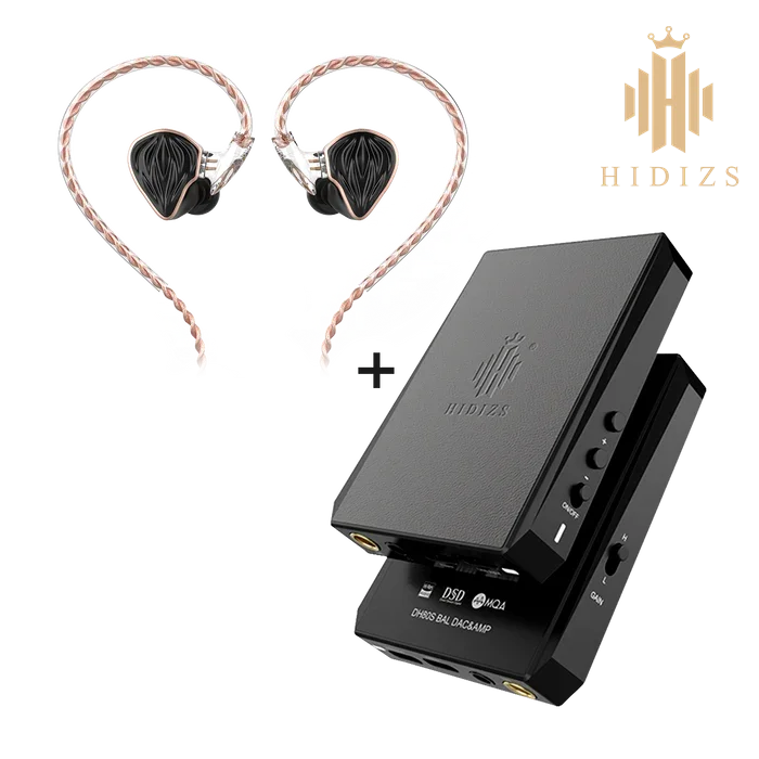 

Hidizs MS3 New Arrivals 2023 Hot Selling 2BA+1DD Hybrid 3 Drivers HiFi In-Ear Monitors with DH80S Bundle