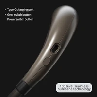 Ventilateur de cou portable Lenovo 5000 mAh rechargeable, rafraîchisseur d'air portable avec affichage numérique USB pour sports de plein air et voyages 2026 3