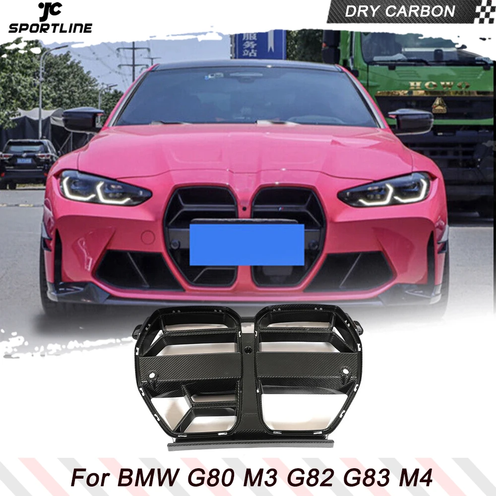 Trockener Carbon Auto Front stoßstange Grill Kühlergrill für BMW 5er F90 M5  LCI 2021 2022 Limousine Auto Front Renn gitter Grills trocken Carbon -  AliExpress