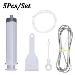 Refrigerator Drain Hole Cleaning Brush Set - 5/6 Piece Household Dredge Tool Kit (5PCs)