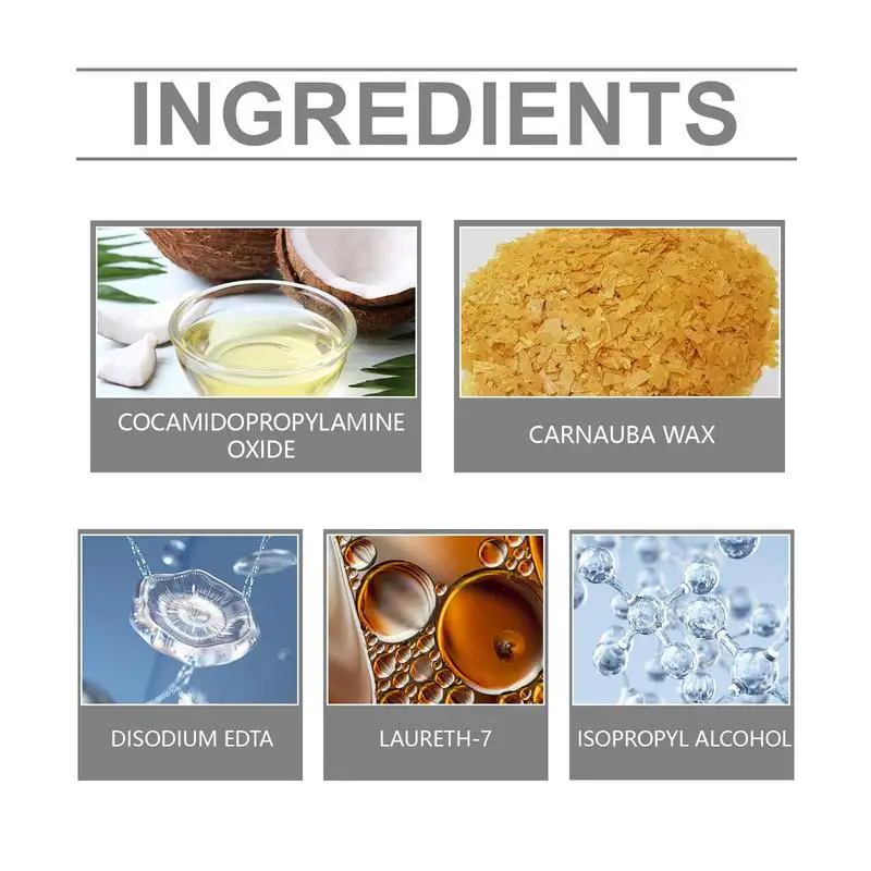 Car Refurbishment Agent Auto Interior No Wash Nourishing Paste Long-Term Protection Cleaning Tool For Carpets Door Panels Shoes 5