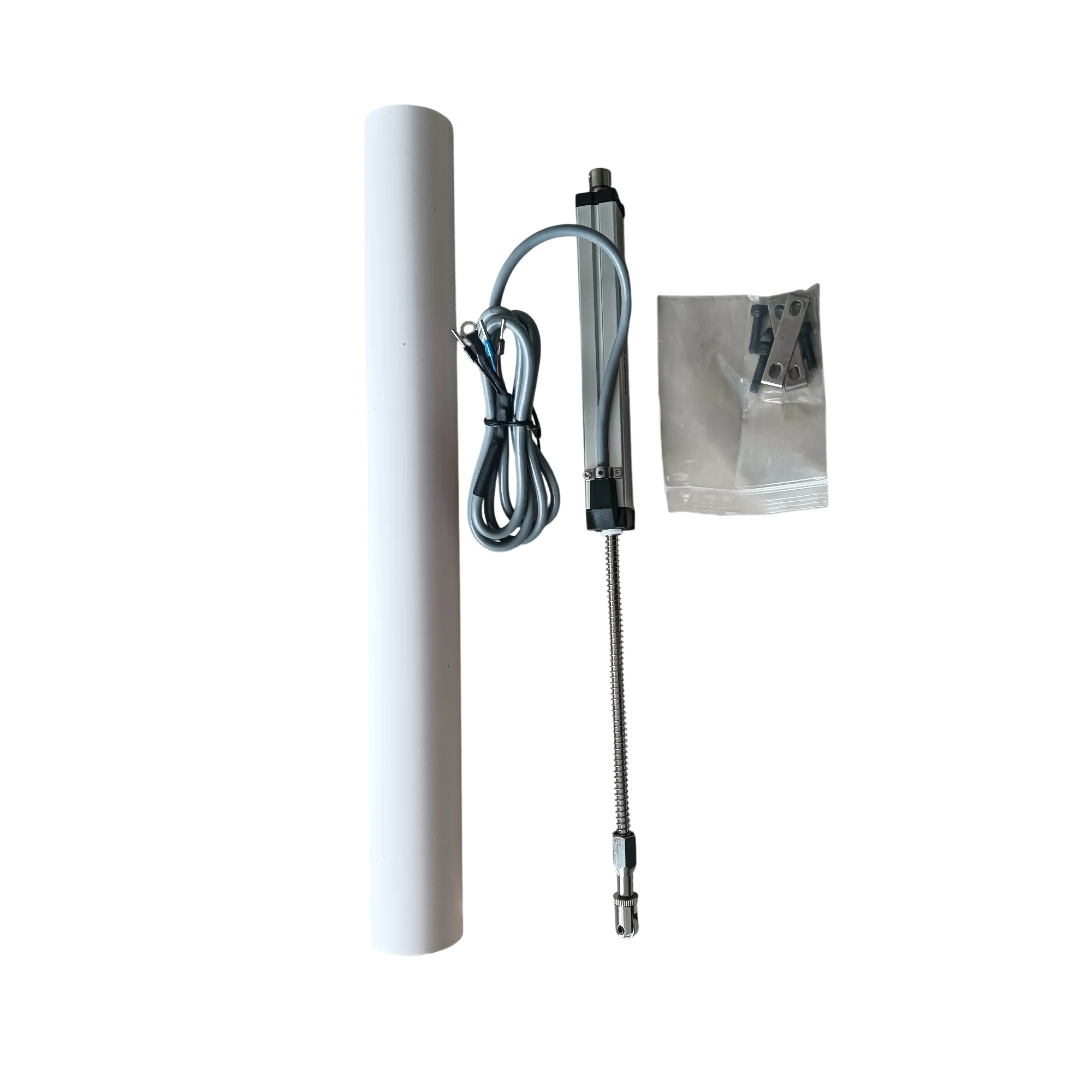 KTR 10-125mm 풀리 헤드 고정밀 선형 위치 센서 스프링 자체 복귀 변위 변환기 IP65 긴 수명 산업용