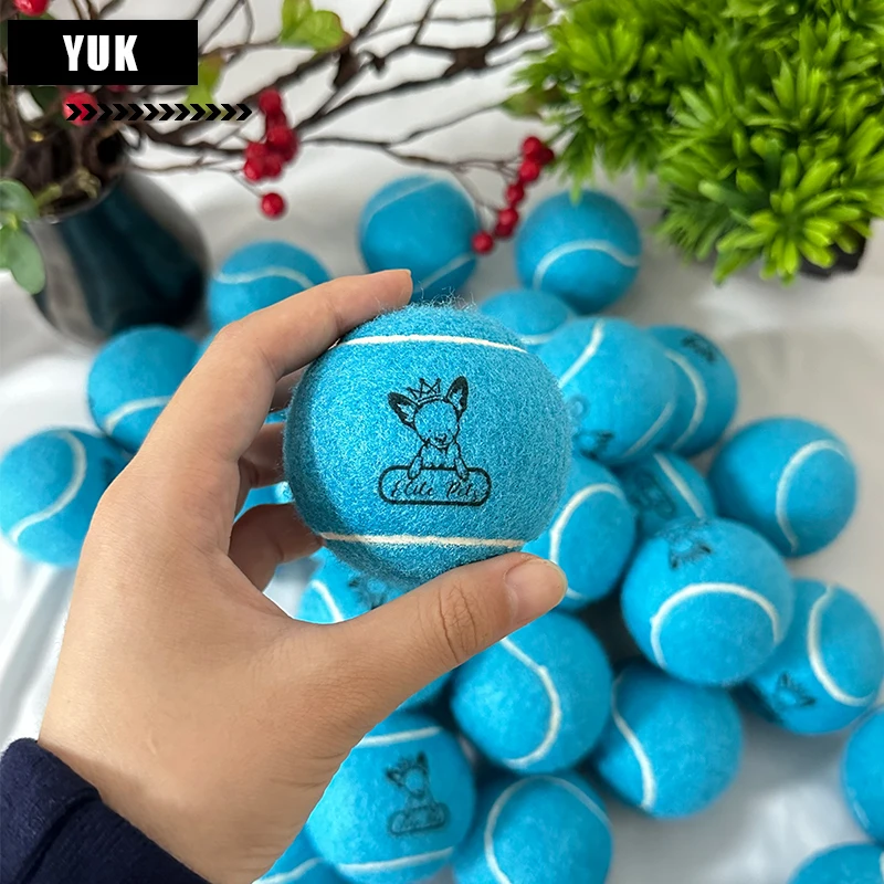 

Теннисные мячи для собак, Игрушки для домашних животных, Жевательная игрушка, Индивидуальный логотип, Подарок на день рождения