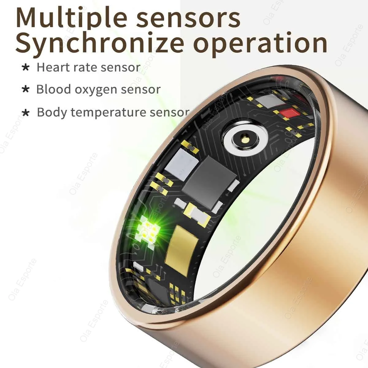 2026 New Smart Ring Premium Smart Ring Waterproof Heart Rate Remote Control Multiple Sports Modes Sleep Health Fitness Thin Ring 4