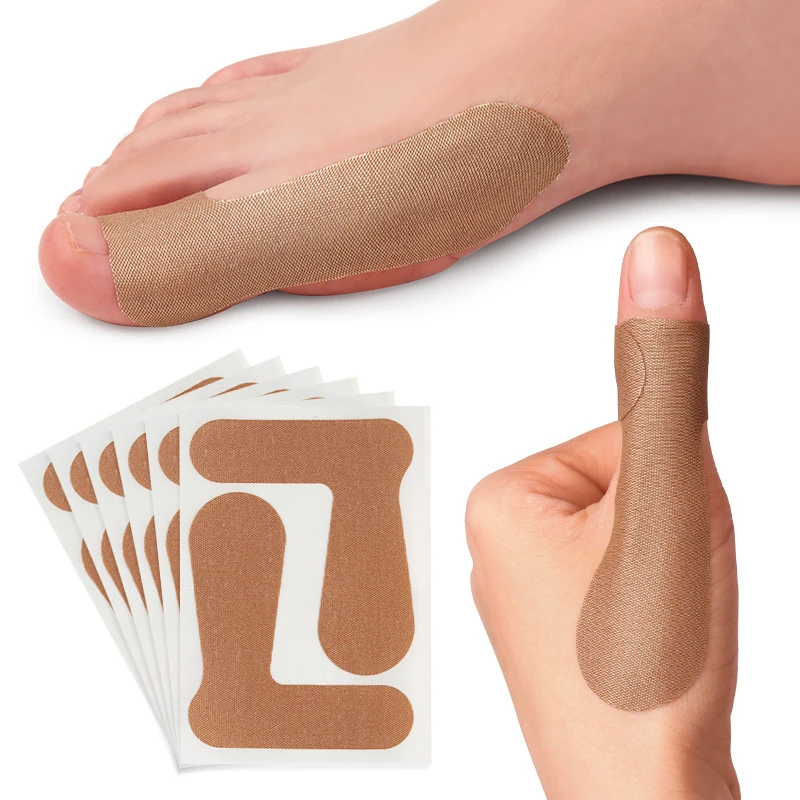 

10PCS Anti Rubbing Toe Patch Hallux Valgus Bunion Corrector Orthopedic Feet Bone Thumb Adjuster Correction Patches Pedicure Tool