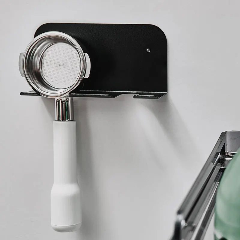 

Coffee Machine Handle Storage Rack Coffee Appliance Rack Bar Coffee Tool Handle Bracket 51/53/58mm Handle Universal Hanger