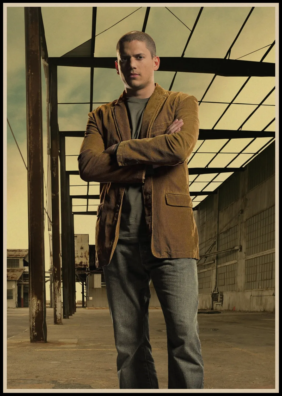 Prison Break Posters Classic Popular TV Drama Decorative Retro Vintage Kraft Paper Poster Wall Home Bar Posters Decor Gift A1