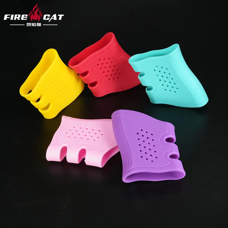Tactical pistol rubber anti-slip grip cover Gloc 17 19 20 21 22 23 34 43 1911 universal breathable hunting weapon accessories handgun grip cover