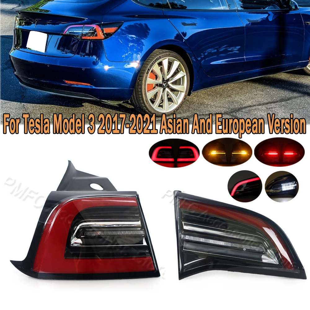 For Tesla Model 3 Highland 2023 2024 Headlight Taillight Protective Film Model  3+ Headlamp Tail Lamp Black Color Changing Films - AliExpress