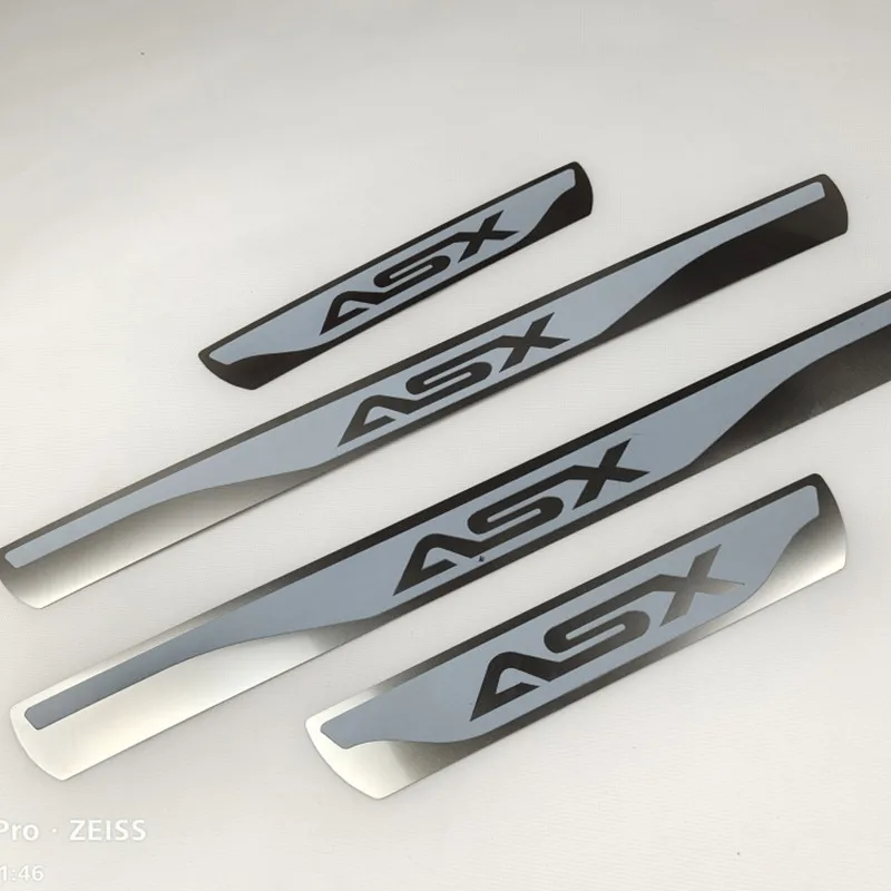 

Автомобильная наклейка для Mitsubishi ASX, Накладка на порог, защитные аксессуары, автомобильная накладка на педаль, стильная отделка 2016 2020 2022