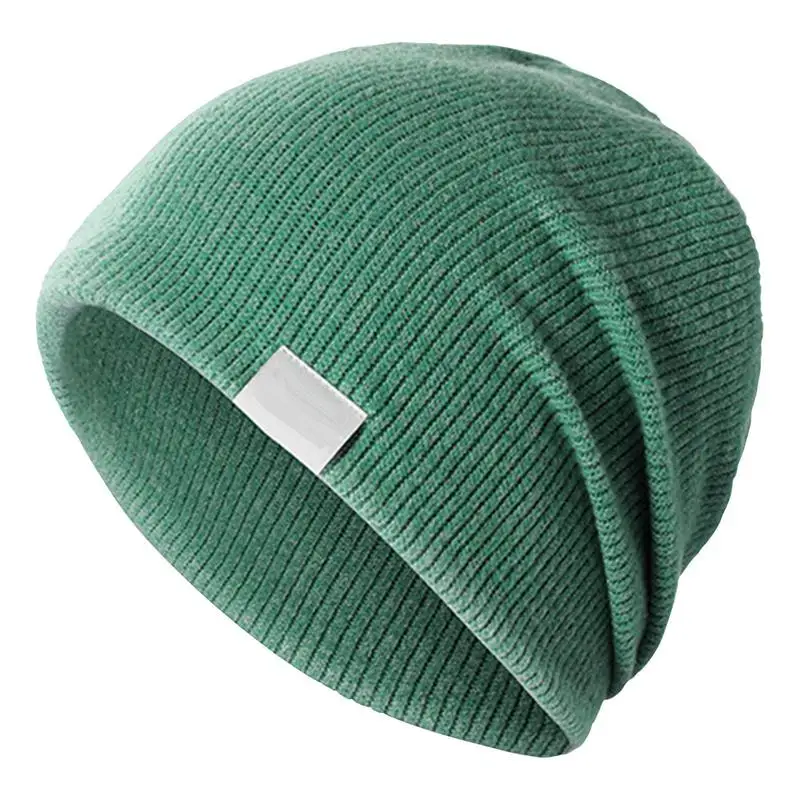 

Slouchy Beanie Stretchy Non-Pilling Winter Beanie Hat Stylish Cold Days Headwear For Hiking Jogging Traveling Home Working