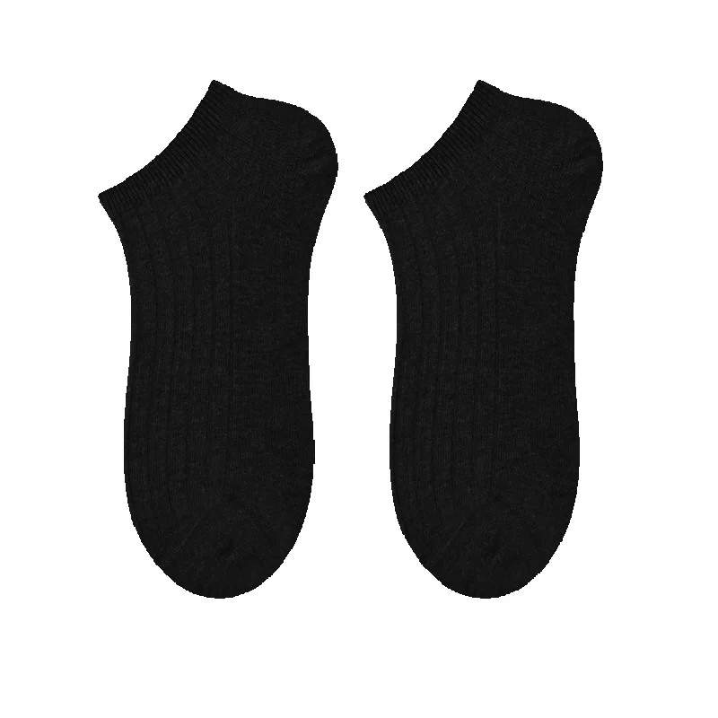 2025e Pure Cotton All-Cotton Boat Summer Thin Style, Low-Cut Ankle So, Short Tube, Combed Cotton, Casual Deodorant Men's_voghion.com