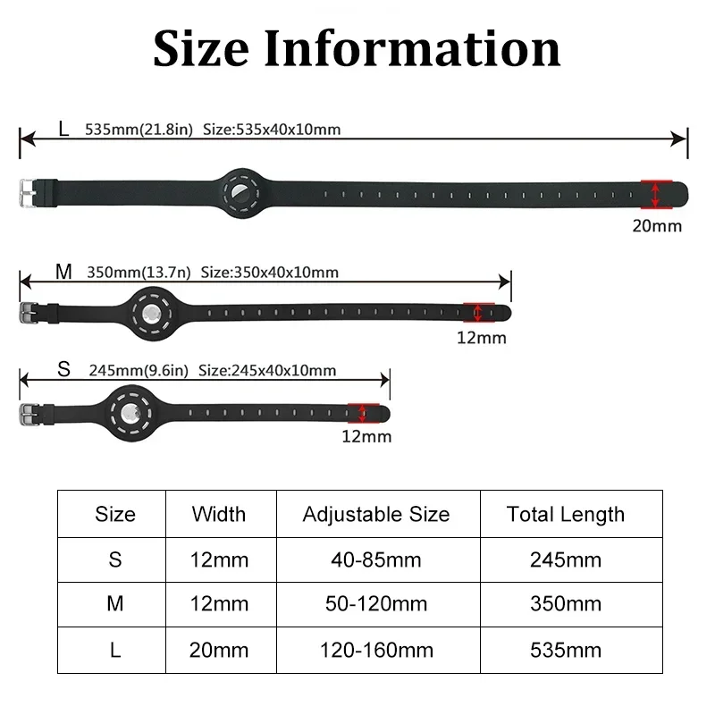 New Silicone Anti-Lost Pet Cat Collar For The Apple Airtag Protective Tracker Anti Lost Positioning Collar Adjustable Pet Collar 6