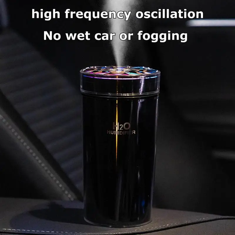 Wireless Car Humidifier Portable 300ML Car Fragrance Humidifier Diffuser Travel Mini