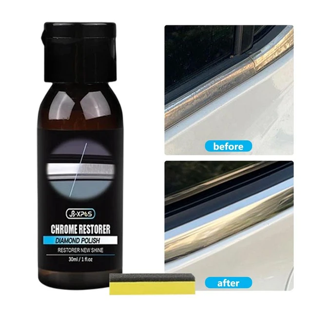 Chrome Polish Rust Remover 30ml Multi Purpose Polish Cleaner Rust Remover  And Protectant For Metal Steel Aluminum Chrome - AliExpress