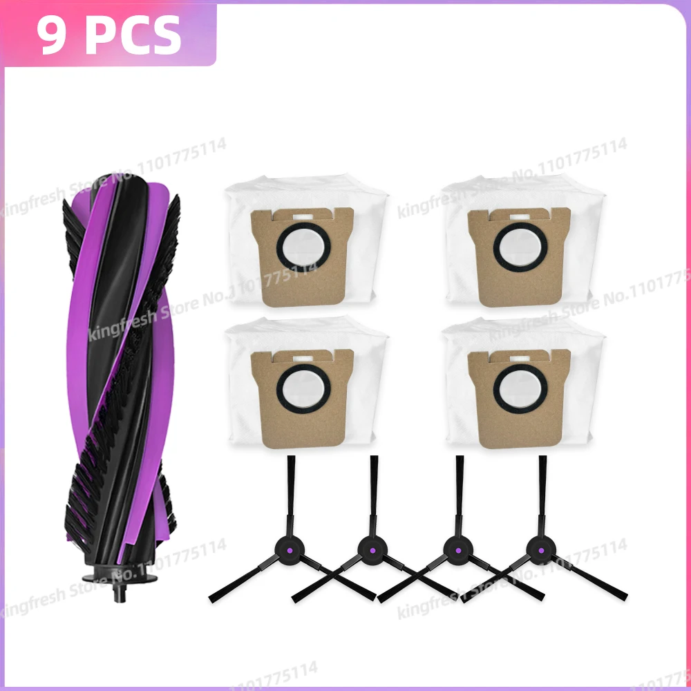 Puupaa Ersatzteile Set Für JONR T5 Pro Saugroboter - 13-teilig Mit Bürsten Und Staubbeuteln