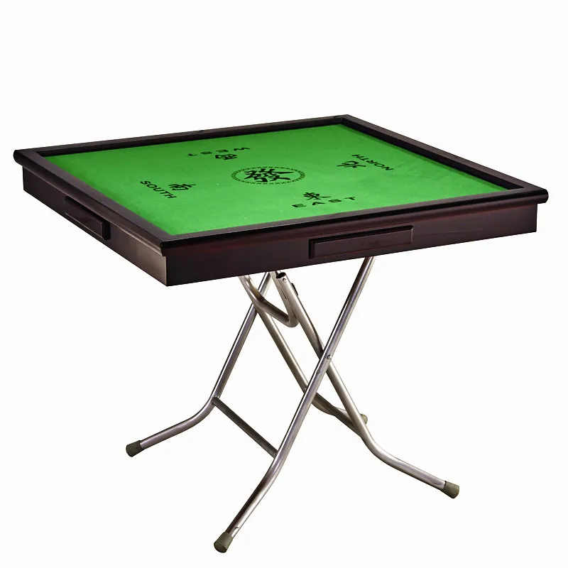 Mahjong Table Folding Mahjong Table Home Simple Chess Handcuffs Manual Dormitory Dual-use