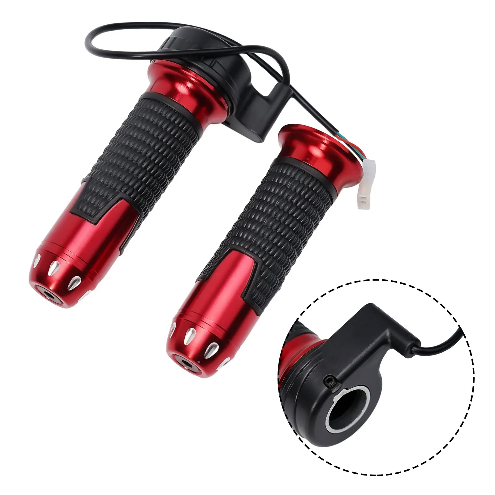 1 Paar Elektrofahrrad Twist-Throttle High/Medium/Low Speed/Forward/Reverse Elektrofahrrad Beschleuniger Fahrradteile – Detail 7