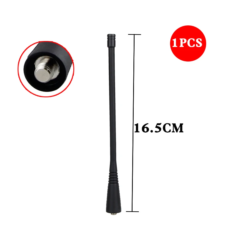 Antenna Flessibile Walkie Talkie Uhf Per Motorola Gp328 Gp300 Gp88 Gp340 Gp338 Cp040 Gp380 Gp68 Gp2000 Ht750 Ep450 Antenna Morbida