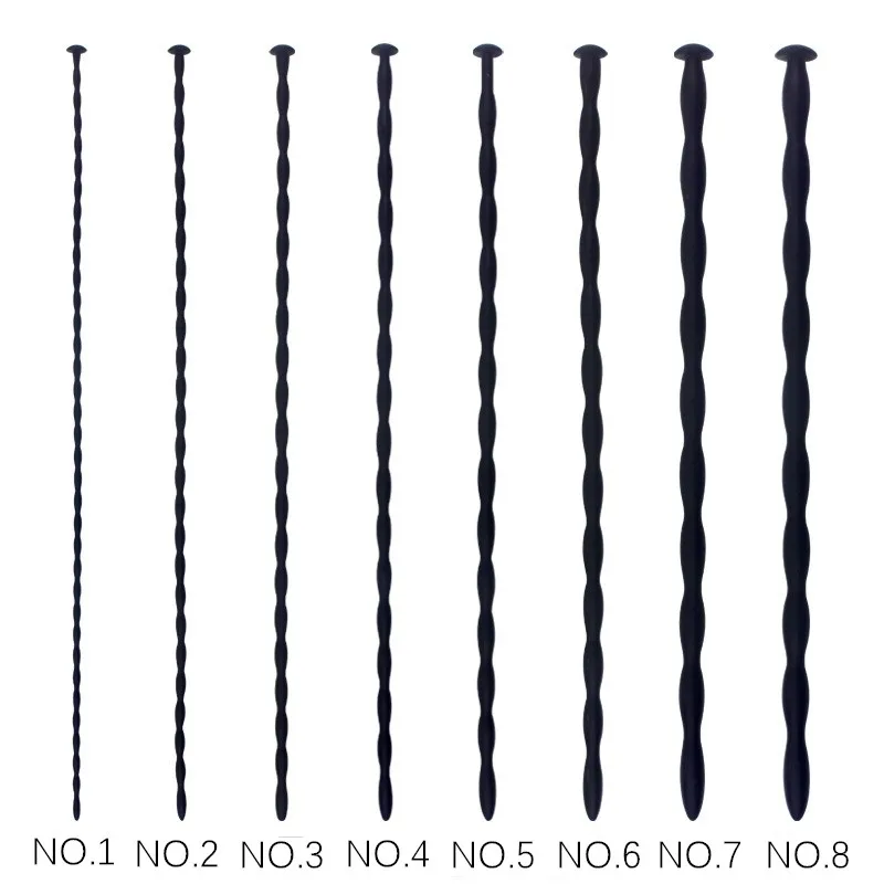 Penis Sex Toys Silicone Urethral Catheter Dilator for Men