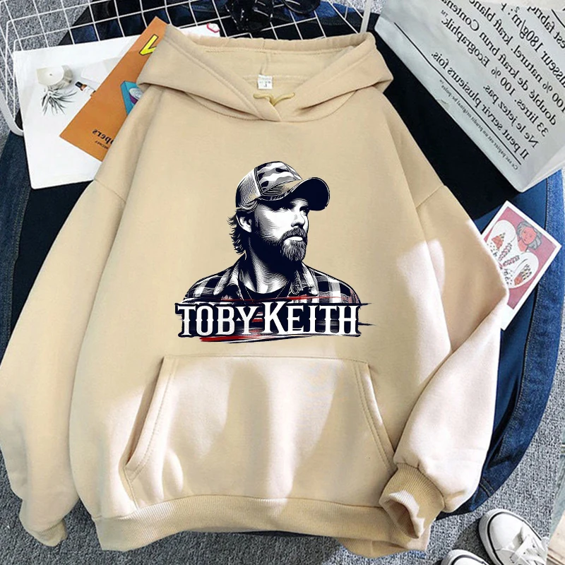 Toby Keith Printing Hoodie Cute/kawaii Animal Clothes Autumn Women/men Fleece Sweatshirt Slight Strech Pullover Long Sleeve Tops keith red thread 1 cd