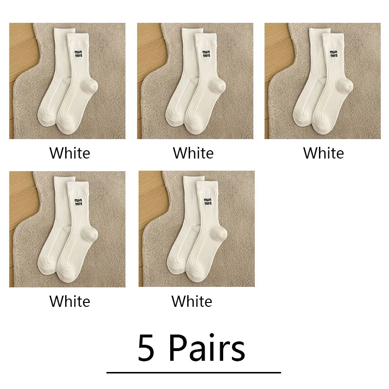 5Pairs-White