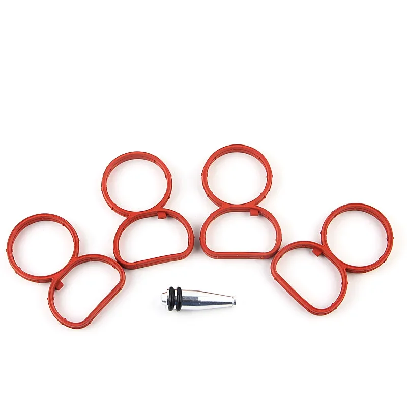 Intake Swirl Flap Delete Blank Plug Bung Metal Manifold Gaskets Removal Repair Kit for BMW N47 2.0 DISEL Engine
