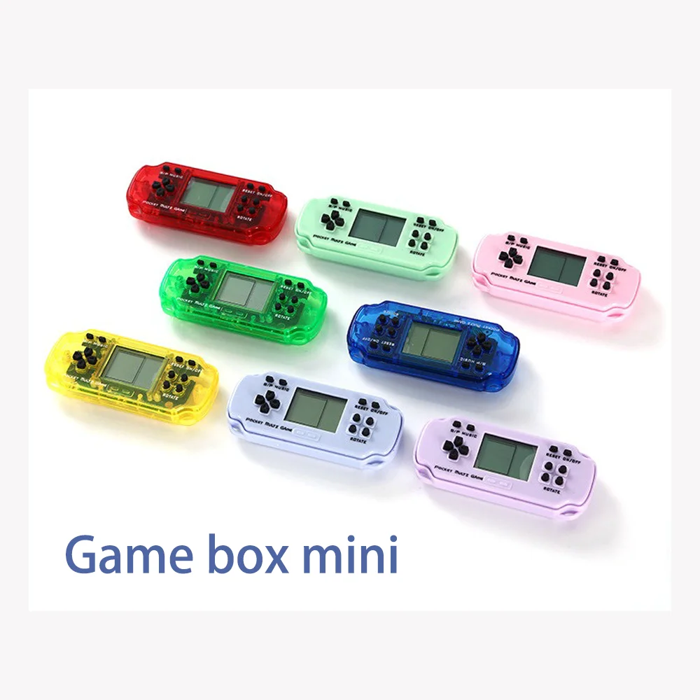 Mini Retro Handheld Player Game Console For Tetris Games Toys Childrens