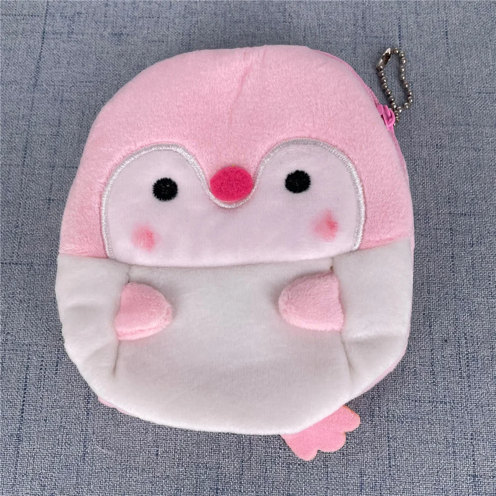 20개 도매 3가지 색상, 12CM 펭귄 플러시 장난감 동전 가방 지갑