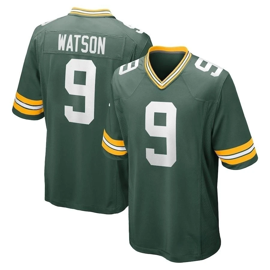 thumbnail image 1 of Camisetas de fútbol bordadas de Green Bay personalizadas para hombres, mujeres y jóvenes. Camisetas de fútbol Love Jacobs Rodgers, 1 of 5