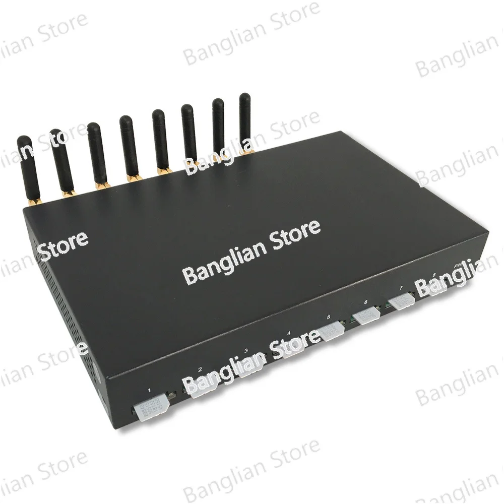 

4G LTE SMS Gateway API HTTP 8 Port SMS Modem SK8-8 Gsm Modem Bulk SMS Send Receive Message Machine