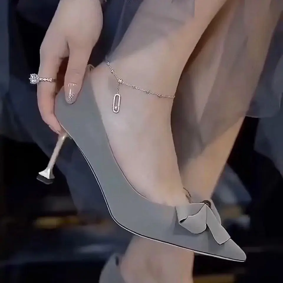 Cubic Zirconia Anklet Trendy Beach Accessories Anklets for Women Cubic Zirconia Oval Pendant Jewelry