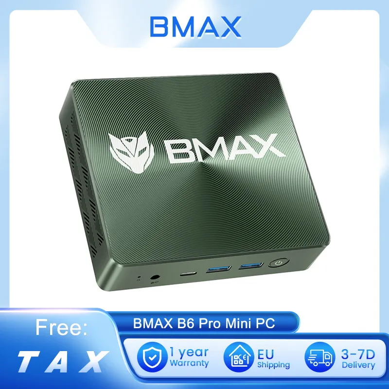 Geekom Mini Pc Bmax B6 Pro Mini PC Intel Core I5-1030NG7 512GB