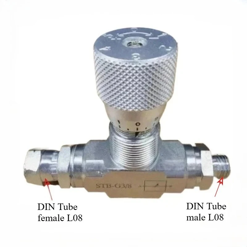 Valvola Limitatrice Idraulica Bidirezionale STB-G1/4 Da 1/4" L06 Per - Foto 12