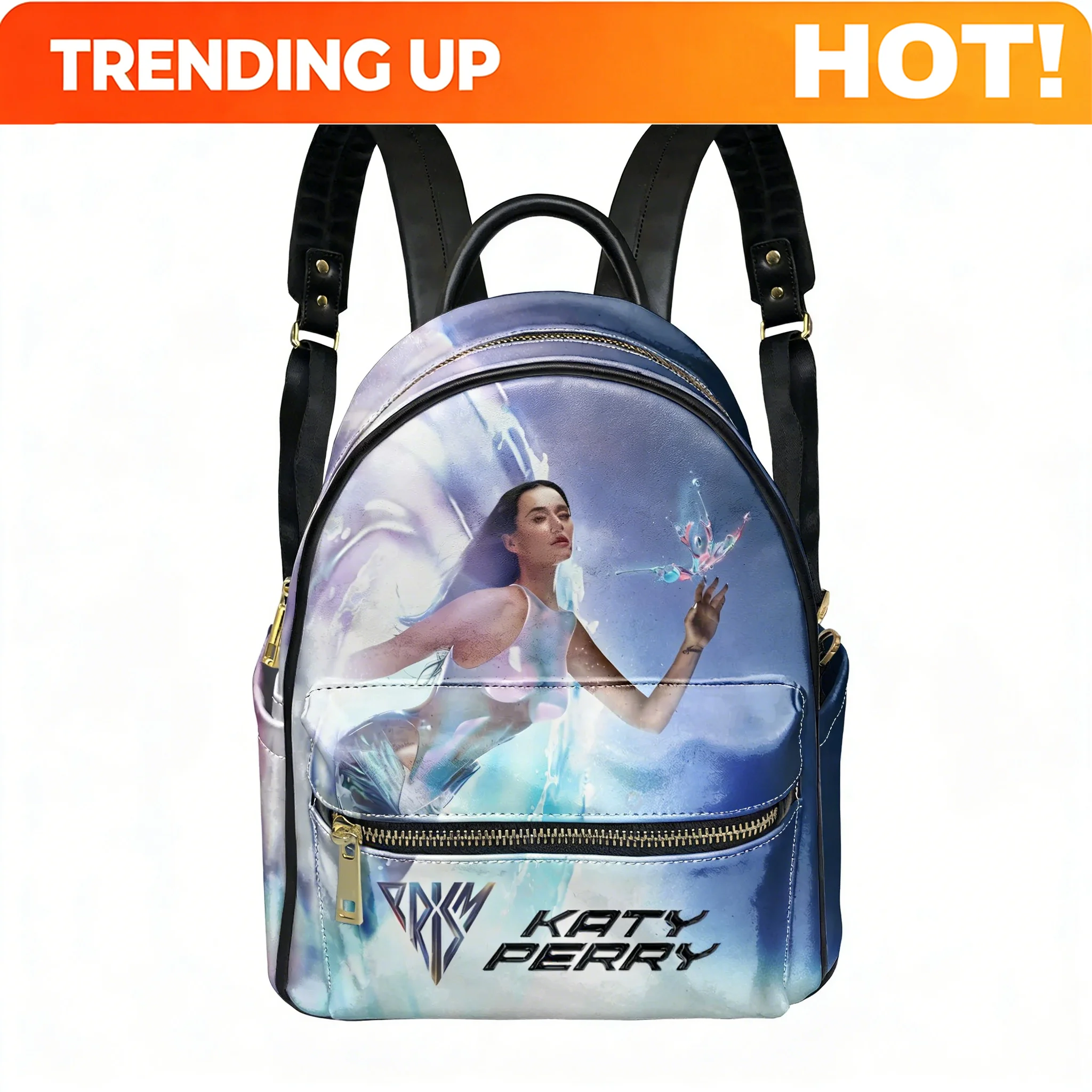 Katy Perry Singer Backpack Womens Men Personalized Double Shoulder Bag Business Travel Bookbag Rucksack Gift Daypack 1