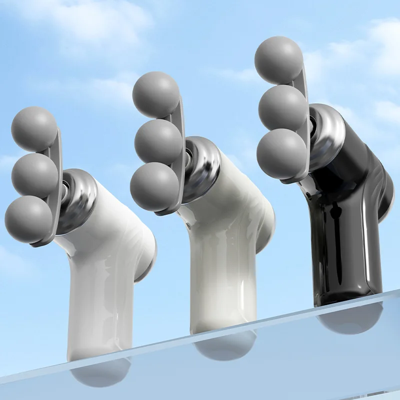 Mini Electric Fascia Gun Multi-Headed Muscle Massager for Home Fitness Relaxing Neck Arm Leg Ideal home fitness mini fascia gun