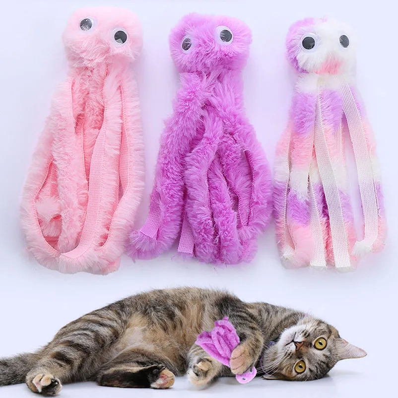 Octopus Cat Teething Stick - Hot Toy for Kittens and Cats