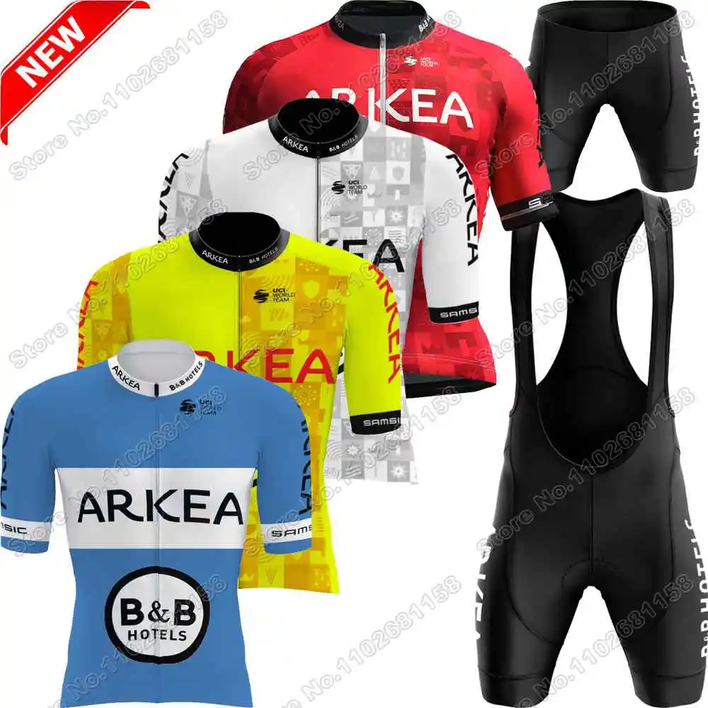 2024 ARKEA Samsic B&B HOTELS Cycling Jersey Set Italy France Tour