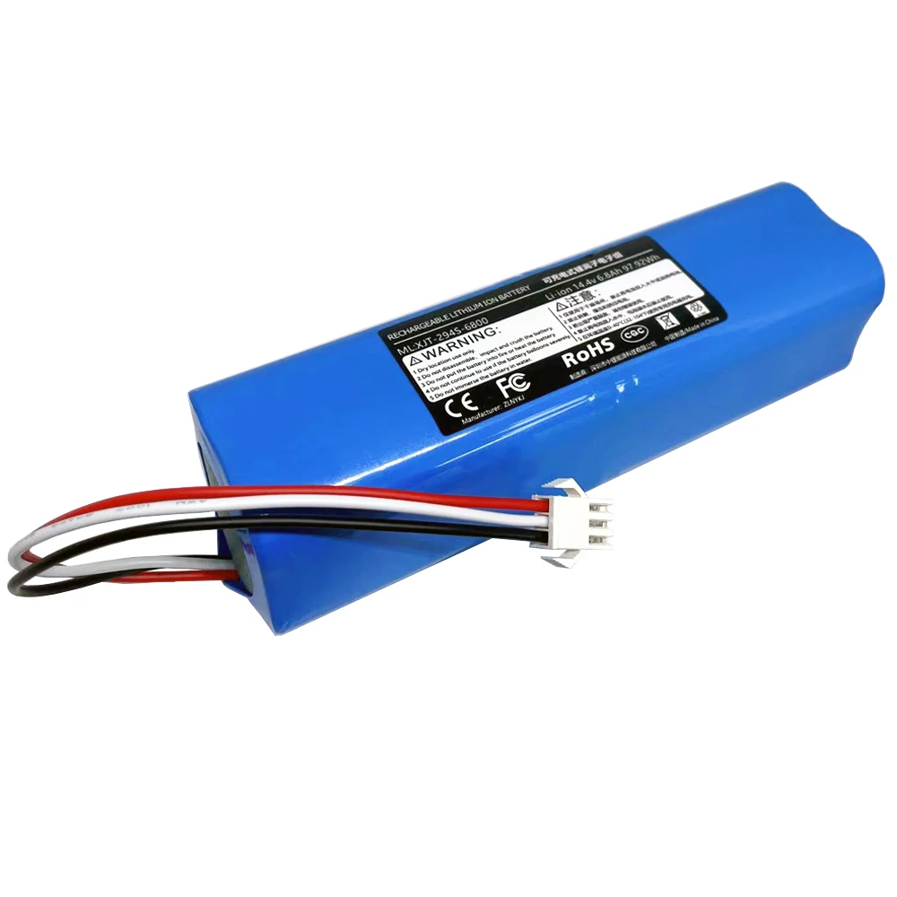 OKP Life Replacement Battery 3400mAh Robot Vacuum Battery C465-J1-4S1P - Replacement For OKP Life K2 K3P K4 K5 K7 Models Okp Life Robot Vacuum