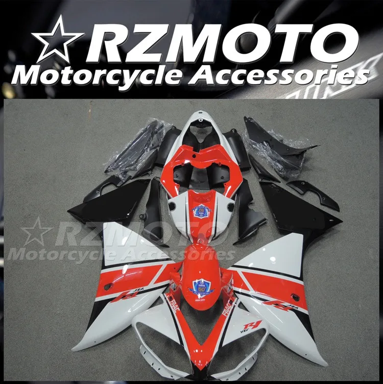 

4Gifts New ABS Fairings Kit Fit For YAMAHA R1 2009 2010 2011 2012 2013 2014 09 10 11 12 13 14 Bodywork Set Red white