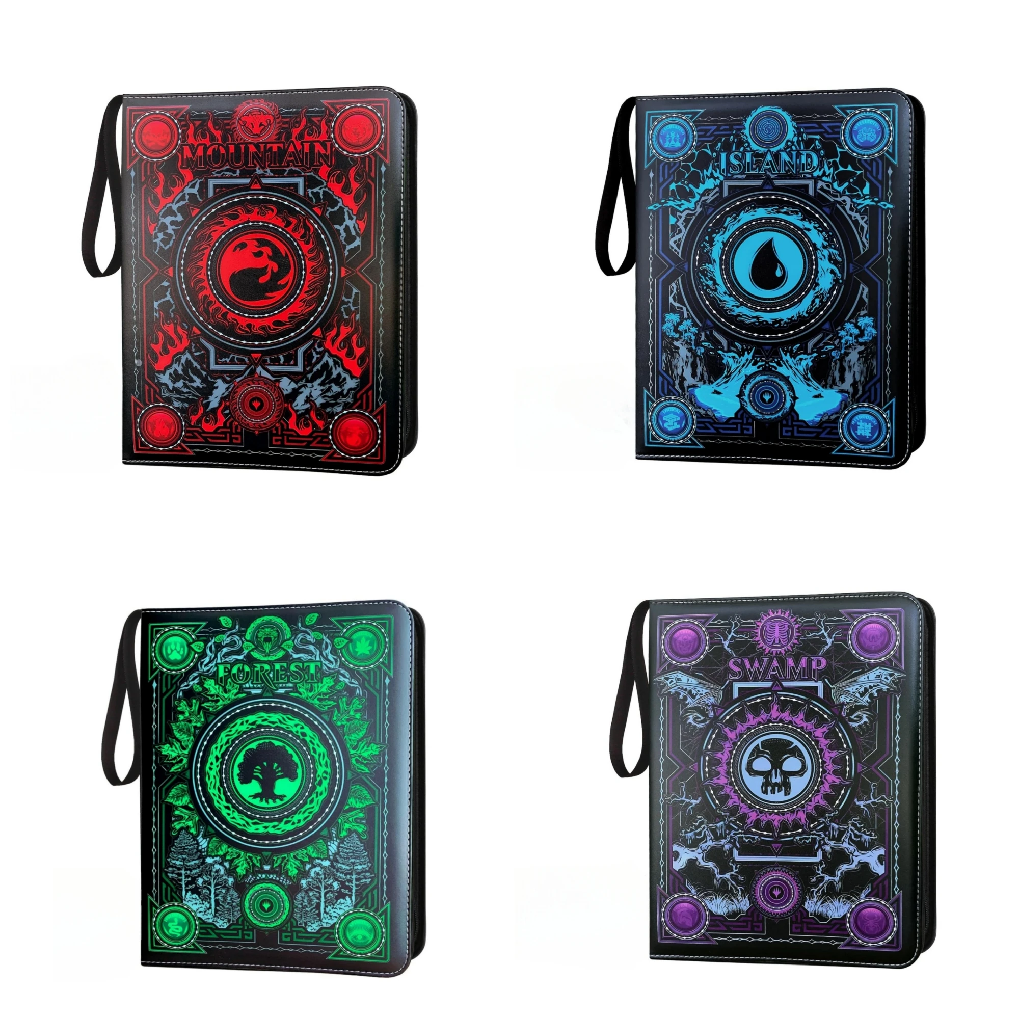 9 Pocket Card Binder with Sleeves 900 Double Sided Pocket Premium Collector Card Album Card Collection Folder for Game Sport
