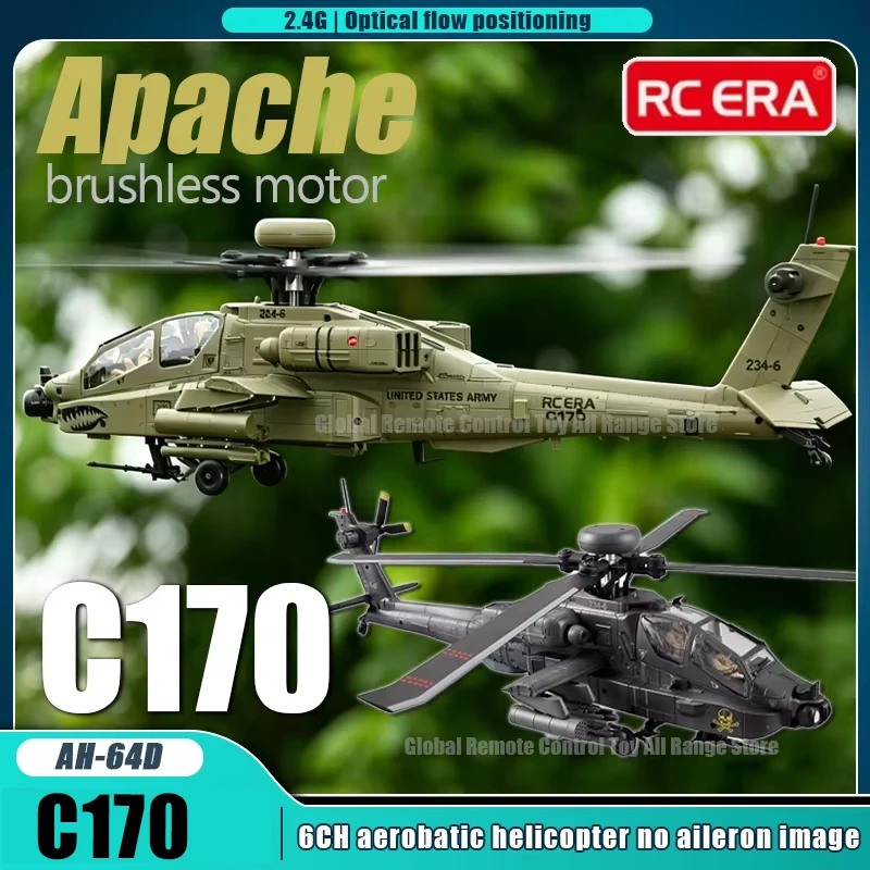 Hélicoptère RC télécommandé 2.4G sans balais 8-9min vol 120m